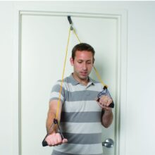 CanDo® Shoulder Pulley with Exercise Tubing and Handles
