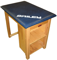 Bailey End Shelf Taping Table